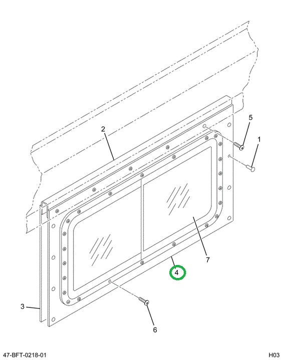 2236840C1 Panel Trim Oval Window Inside