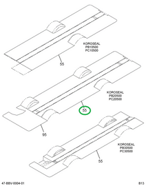 2237194C1 Mat, Floor One Pc Vnl 89 X 287