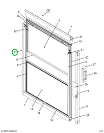 2237236C2 Extrusion Aluminum Vertical Ou