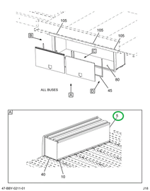 2237313C94 Box, Bus Body, Assembly Luggag