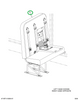 2237347C91 Seat, Left Hand 3pt/cr 39 4leg