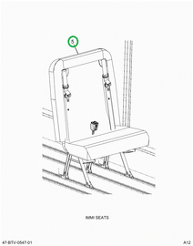 2238585C91 Seat, Left Hand, 30 Gen4 3pt 4