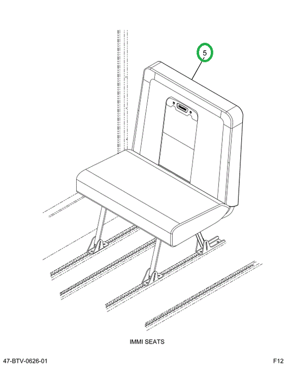 2238620C91 Seat, Right Hand, 30 Gen4 42pv
