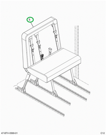 2238676C91 Seat, Left Hand, 39 Gen4 3pt 4