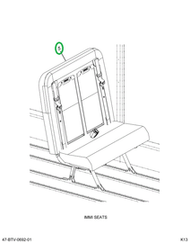 2238795C91 Seat, Left Hand, 36 Gen4 3pt 4