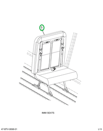 2238799C91 Seat, Left Hand, 36 Gen4 3pt 4