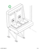 2239391C92 Seat, Left Hand, Cr 39 4leg Wa