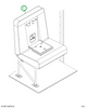 2239578C92 Seat, Left Hand, Cr 30 2leg Wa