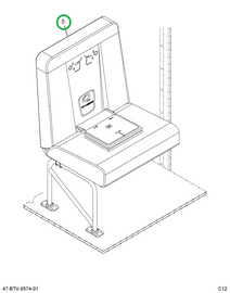 2239578C92 Seat, Left Hand, Cr 30 2leg Wa