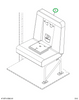 2239614C92 Seat, Right Hand, Cr 30 2leg W