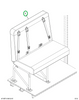 2239933C91 Seat, Left Hand, 3pt 45 4leg W