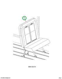 2240474C91 Seat, Lh, 39 Gen4 Lap 42kvr Gy
