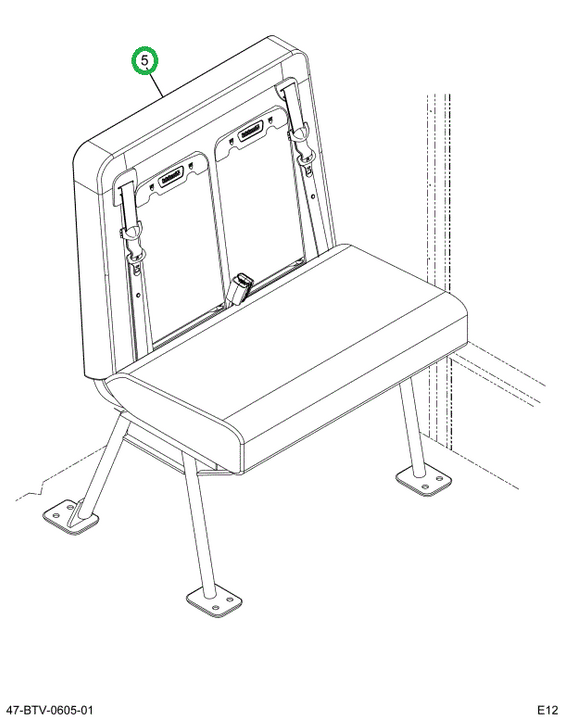 2240967C91 Seat, Left Hand, 39 Gen4 Lap 4