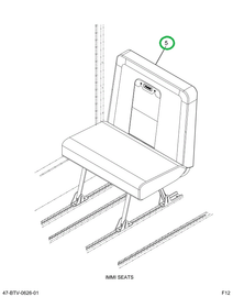 2241032C91 Seat, Right Hand, 30 Gen4 Lap