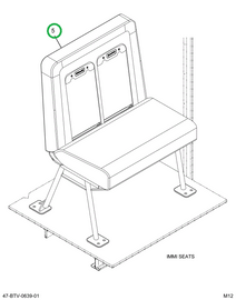 2241111C91 Seat, Left Hand, 39 Gen4 42vnl