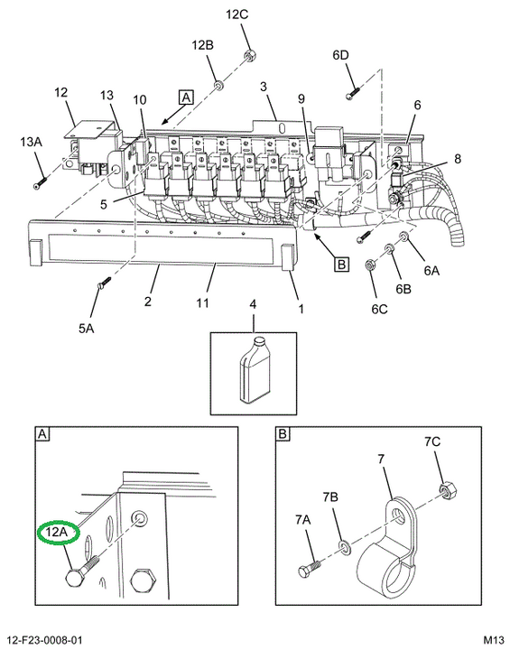 2241471C1 Support, Lift Solenoid