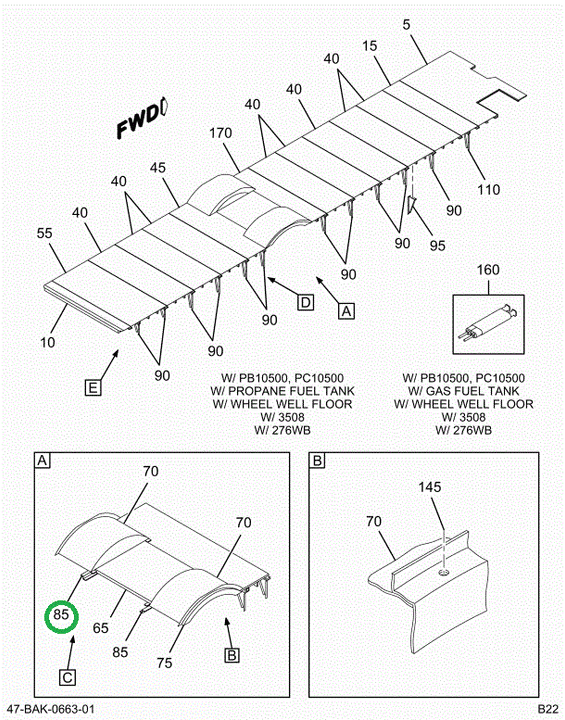 2241491C1 Z Bar Floor Wheel Pkt Sill Clo