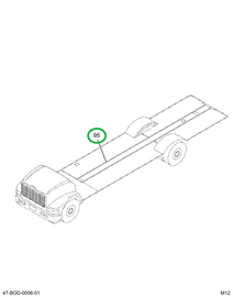 2241712C1 Mat, Floor, Bus Body, Ribbed B