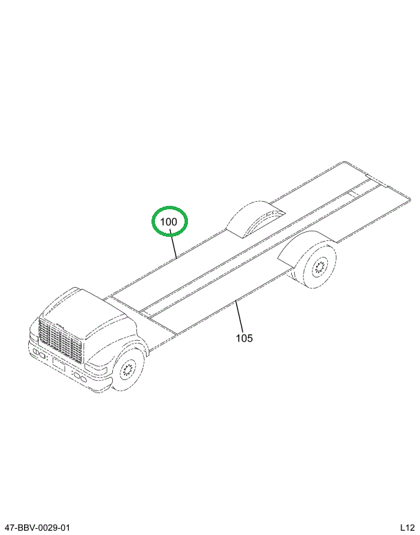 2241716C1 MAT,FLOOR, BUS BODY, SMOOTH BL