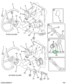 225217R1 PIN STRG GEAR WHEEL TUBE
