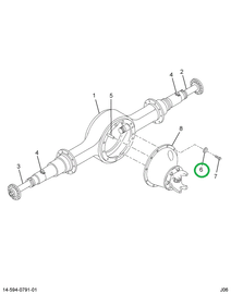 226846R1 WASHER CARRIER TO HSG BOLT