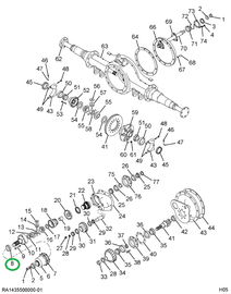 227332R1 Shim, Inter-differential Beari