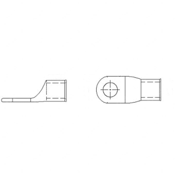 23-11194-306 TERM-RING,1/4 STUD,6