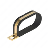 23-11358-046 CLAMP-CUSHION DIA1.438 2TUBES
