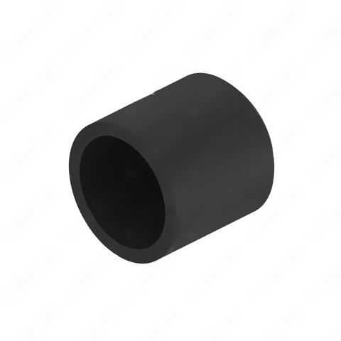 23-12113-011 CAP-PLSTC,PLASTISOL,.437,BLK