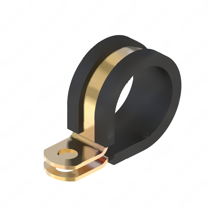 23-12231-004 CLAMP-HOSE,SGL,CUSH, .