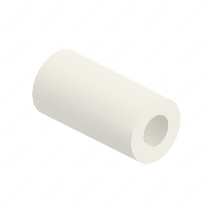 23-12262-008 SPACER-NYLON, .25 ID X 1 LG, .5 OD
