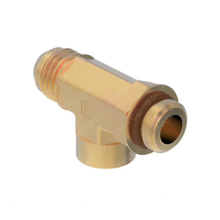 23-12442-000 TEE- -12 JIC X -12 ORB,NONSOLDERED JOINT