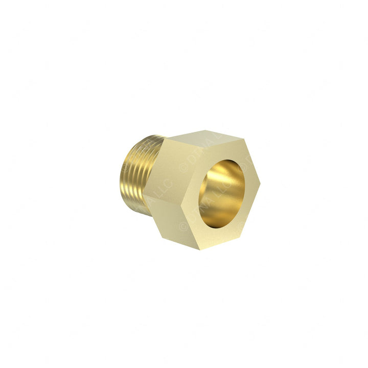 23-12536-004 ADAPTER-M26X1.5 F/S TO 1/2 FPT,BRASS