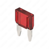 23-12537-010 FUSE-MINI BLADE,10A,RED