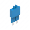 23-13127-315 CIRCUIT BREAKER-15A,T3,ATC,28V,BLUE