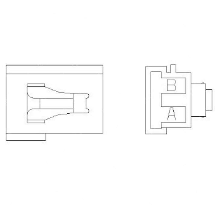 23-13141-218 PLUG-2CAV MP800 PAC12146037 BK