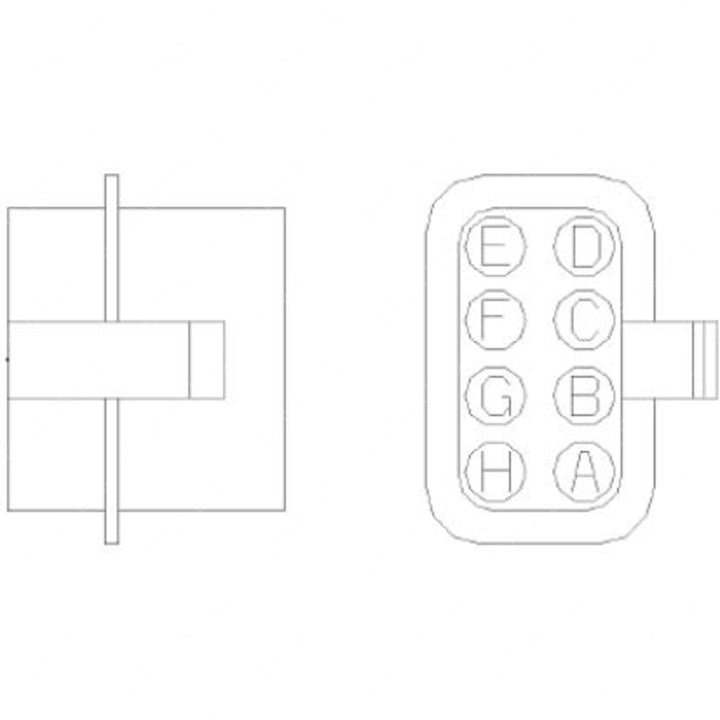 23-13141-812 PLUG-8CAV MP280 BUS32006A21 BK