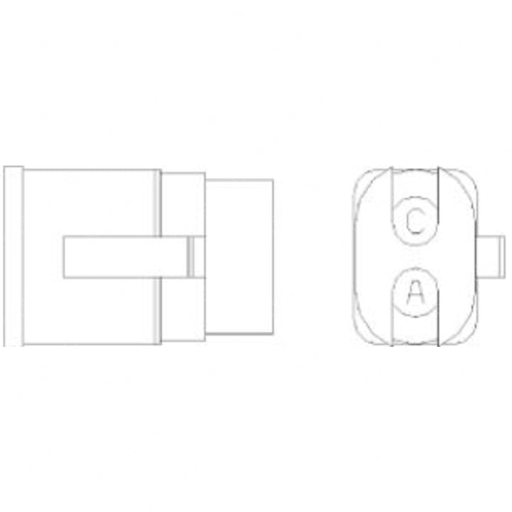 23-13142-240 PLUG-2CAV,MP800S,BUS32004-A2,B