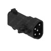 23-13142-512 RECEPTACLE-5CAV 1BLKD,MP150S,PAC,BK