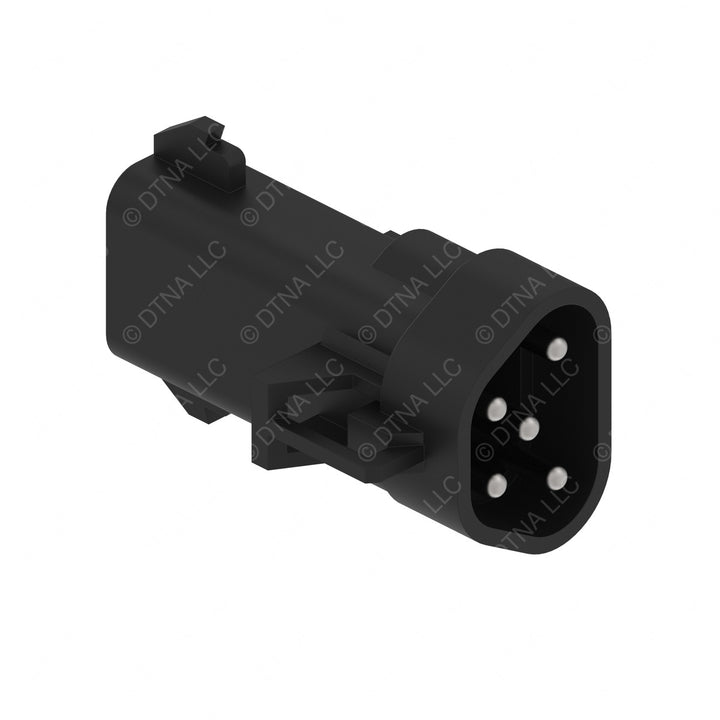23-13142-512 RECEPTACLE-5CAV 1BLKD,MP150S,PAC,BK