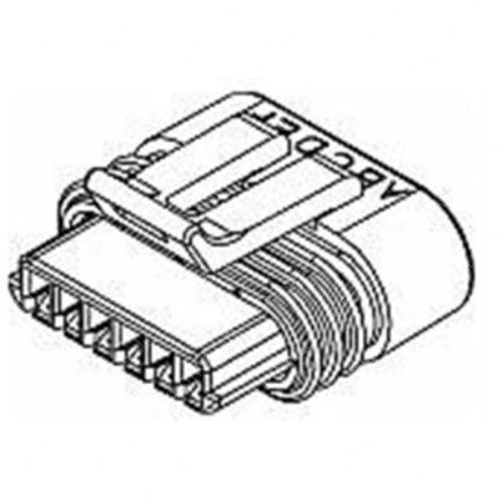 23-13142-605 PLUG-6CAV MP150.2P2S PAC BK