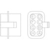 23-13142-806 PLUG-8CAV,MP280S,BUS32006B22,G