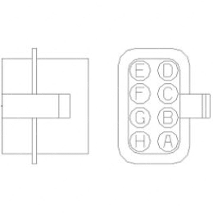 23-13142-806 PLUG-8CAV,MP280S,BUS32006B22,G