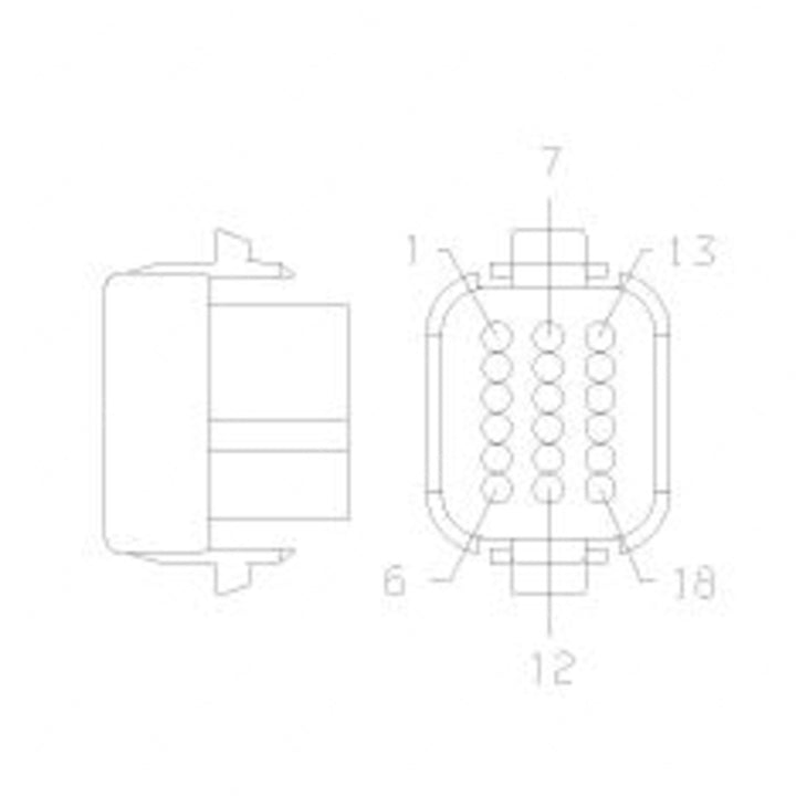 23-13148-005 PLUG-18CAV,DTV,DTV06-18SB-C043