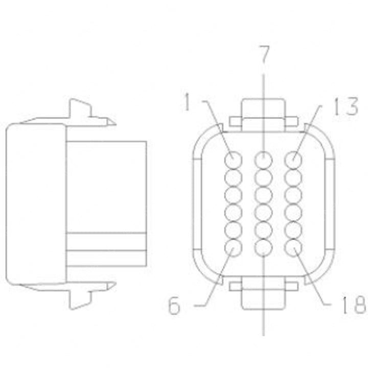 23-13148-086 PLUG-18CAV,DTV,DUFDTV06-18SA,G