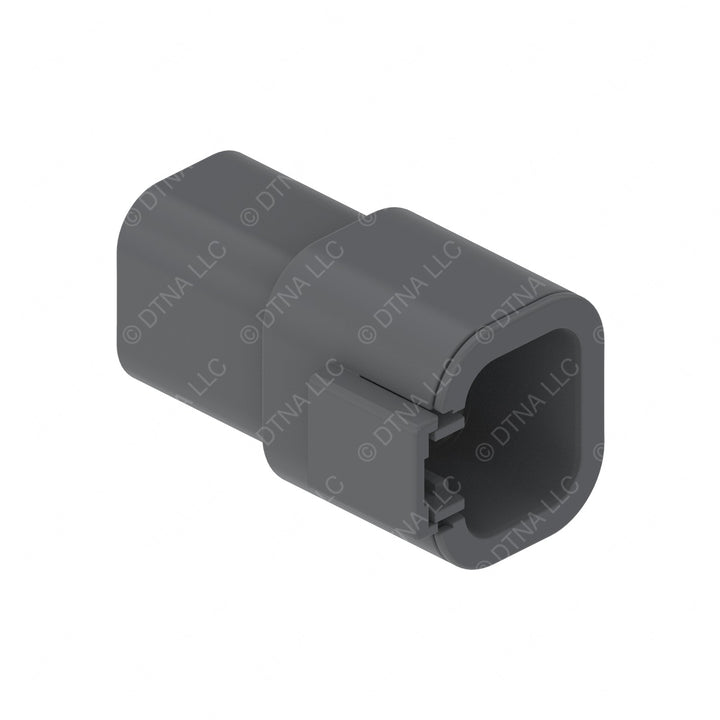 23-13148-408 RECEPTACLE-4CAV,DTP,DUFDTP04-4P,GY