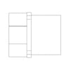 23-13148-911 RECEPTACLE-9CAV,HD,GLSGN3A490501,G
