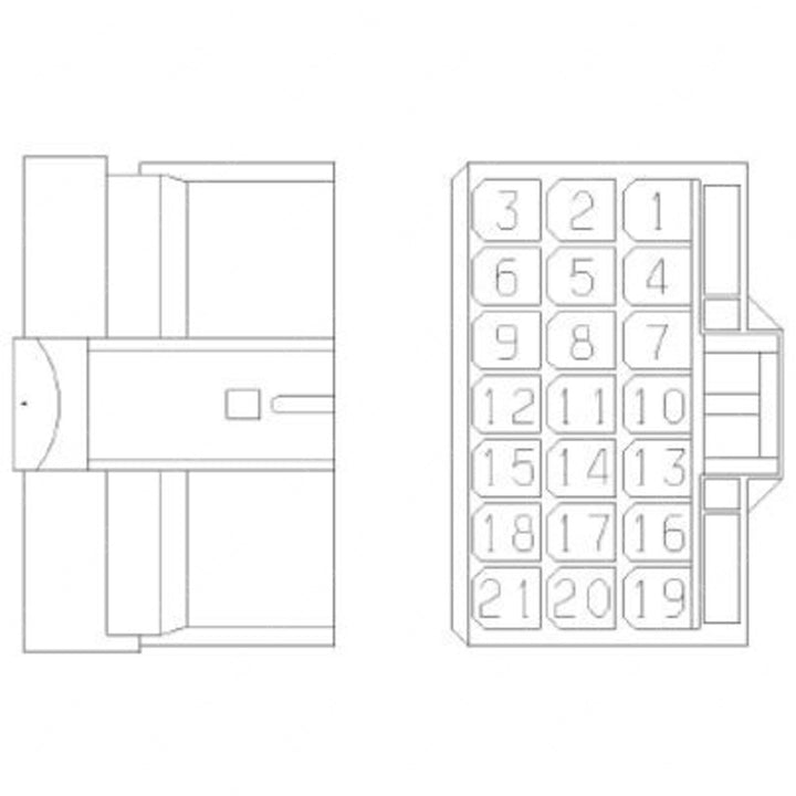 23-13149-010 PLUG-21CAV,MCP2.8,AI,BR