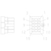 23-13149-027 CONNECTOR, ELEC, 15 CAVITY, MCP2.8