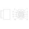 23-13149-031 CONNECTOR-PLUG,ELECTRICAL-10CAV,MT2S